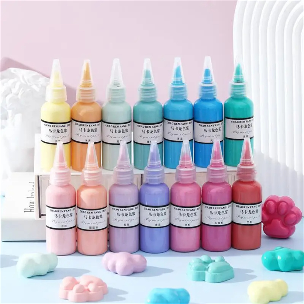 Resin Pigment Set - 50 グラム/瓶ペースト顔料エポキシ樹脂 UV 接着剤着色剤染料マカロン顔料 DIY エポキシ樹脂モールドジュエリーメイキングアートペースト染料ガジェット