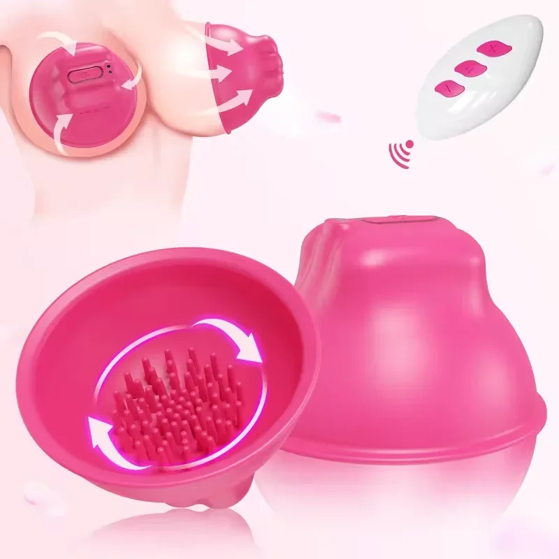 Vacuum Chamber Small - 女性用リモコン付き乳首バイブレーター,大人の大人のおもちゃ,真空乳房拡大マッサージャー,クリトリス刺激,大人のおもちゃ