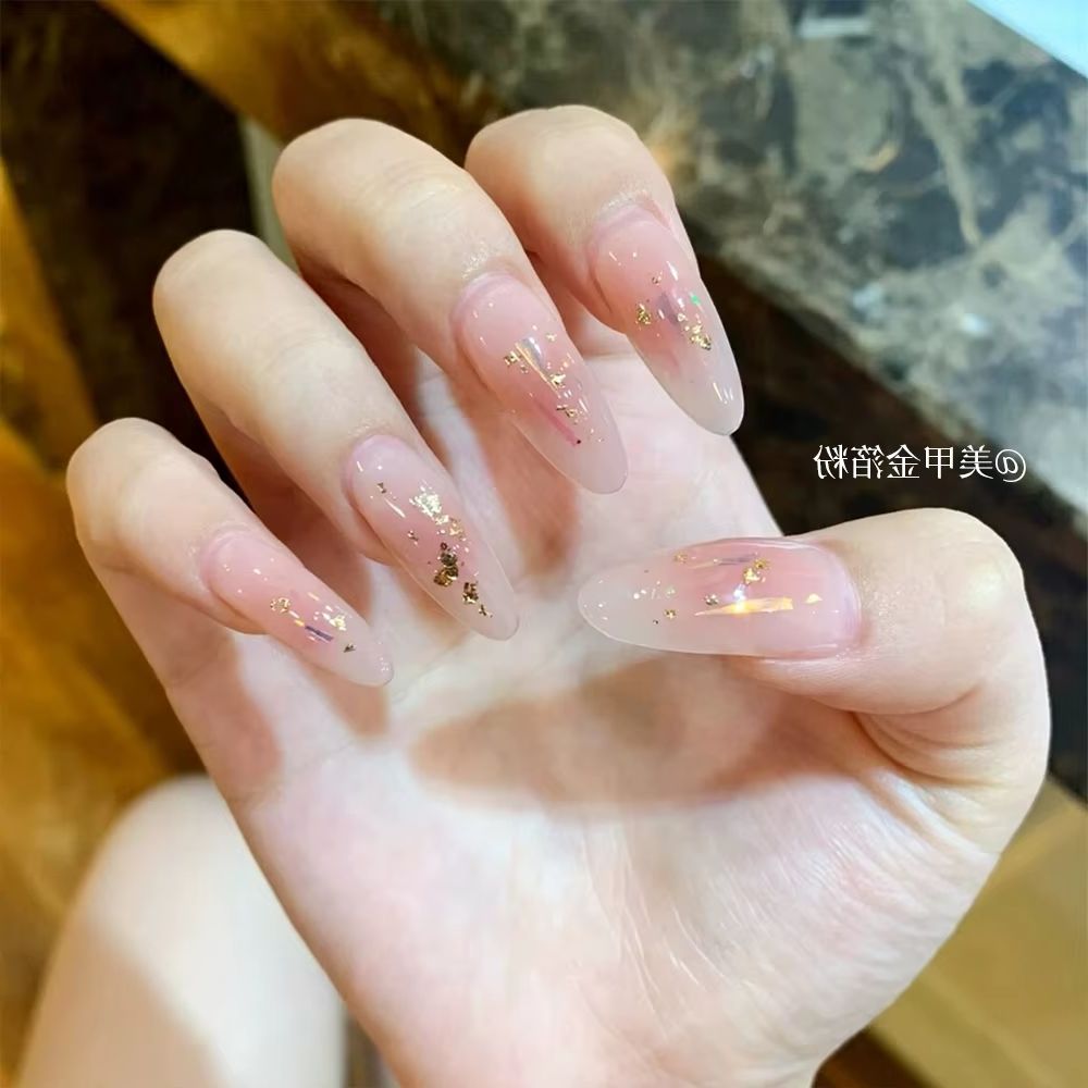 Gold Foil Flakes - KANIUラグジュアリーハイライト超薄金銀箔フレークグリッターパウダーメタリックテクスチャ金箔チップネイルアートデコレーション用