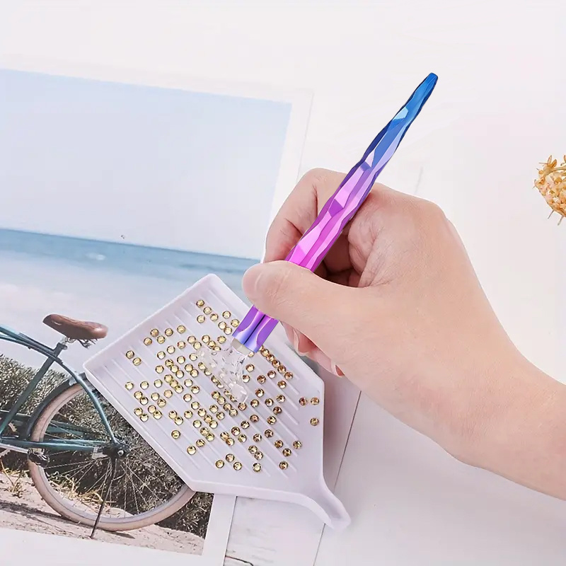 グラデーションダイヤモンドペイントペンセット、6つのペンチッ - Resin Craft Kit のレビューと価格