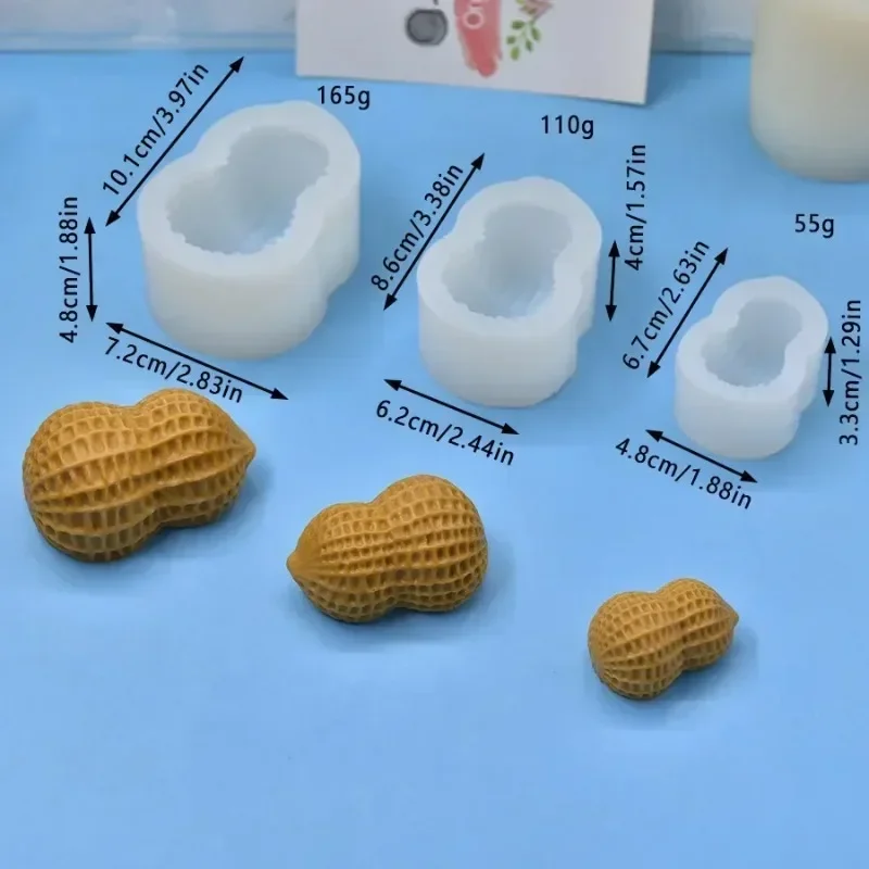 3個入り 2026年 最高品質 新型模擬ピーナッツシリコンモ - Crafting Resin のレビューと価格