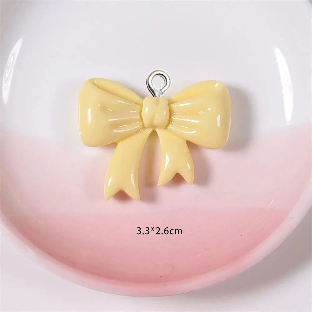 10 個のキャンディーカラーのリボン樹脂チャーム手作り装飾品 - Resin Craft Ideas のレビューと価格