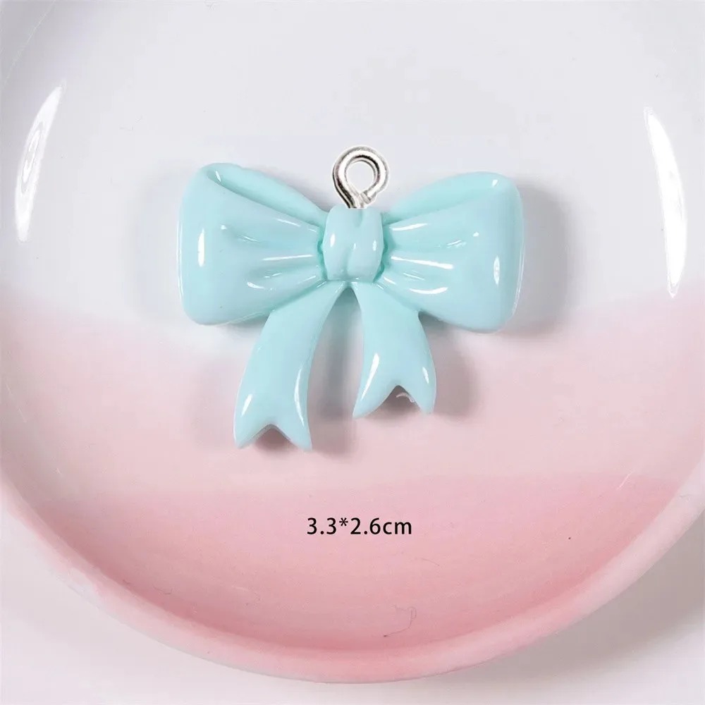 10 個のキャンディーカラーのリボン樹脂チャーム手作り装飾品 - Resin Craft Ideas のレビューと価格