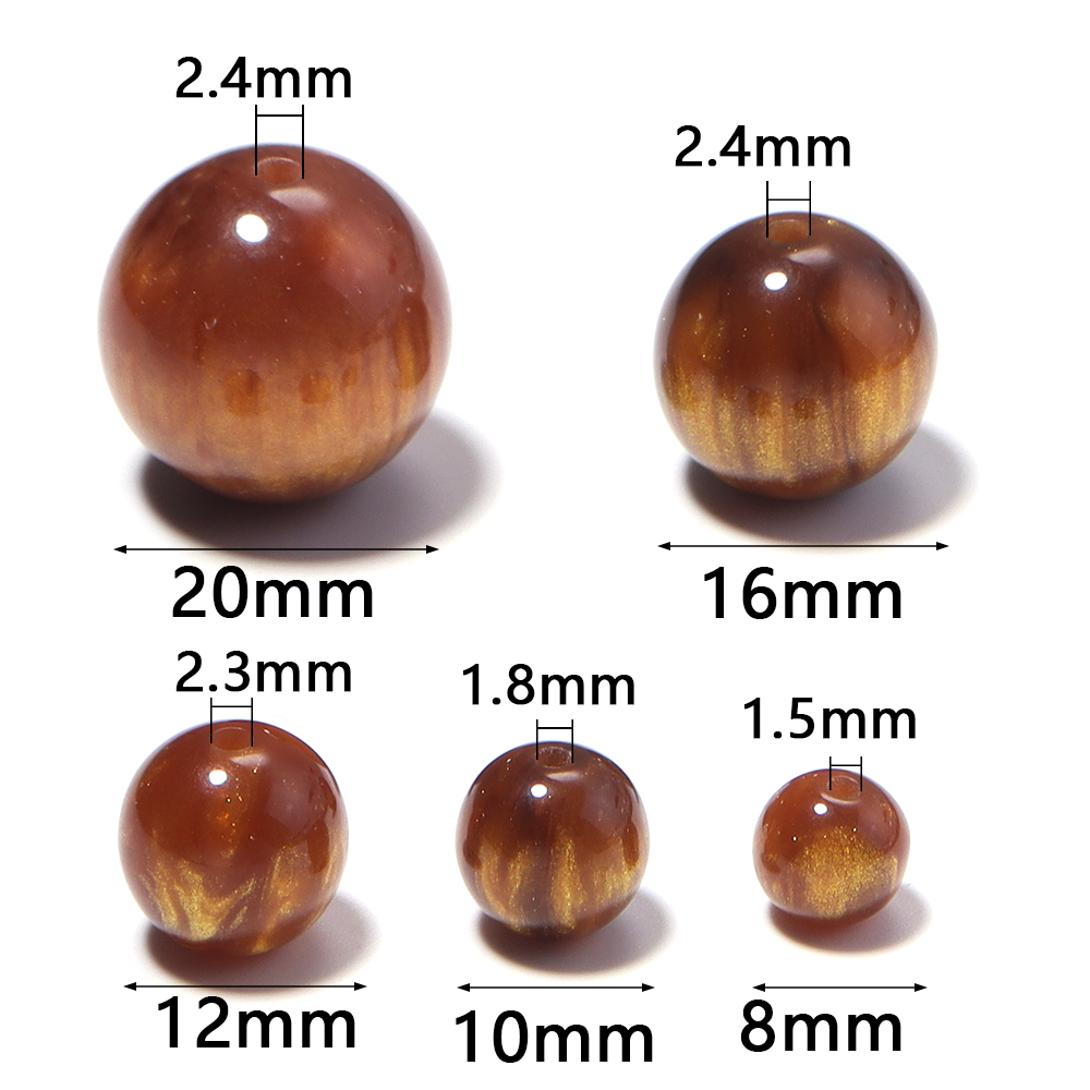 5-30点/バッチフラッシュMitationキャッツアイ円形 - Resin Craft Material のレビューと価格