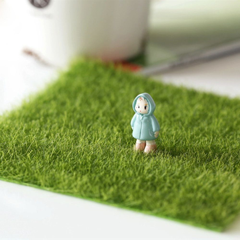 エコロジカル芝生装飾ガーデンオーナメント人工芝フェイクモスシ - Terrarium Moss Art のレビューと価格