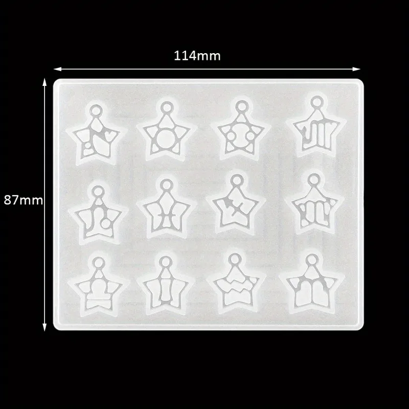 星座樹脂金型、エポキシシリコーン鋳造金型、丸い星星座、DIY - Resin Craft Material のレビューと価格