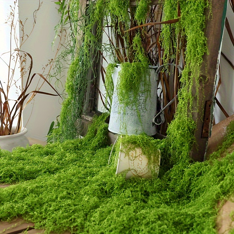 人工フェイクモス 1 パック、1.05 オンス DIY シミ - Terrarium Moss Art のレビューと価格
