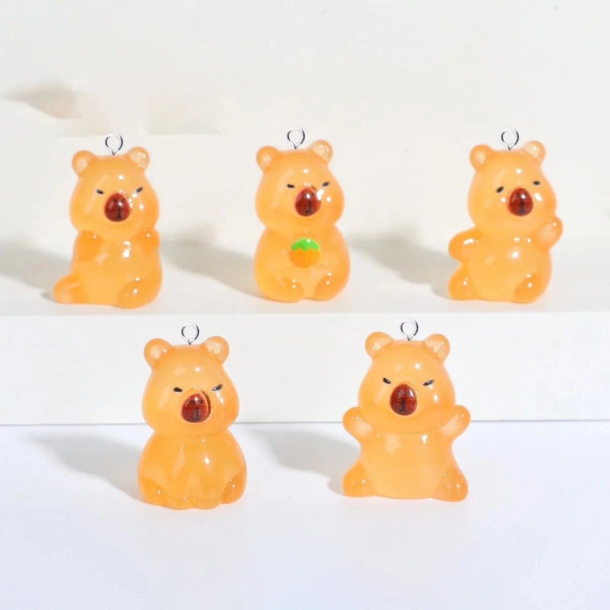 10個入り カワイイ フラットバック フローティング レジン - Resin Craft Supplies のレビューと価格