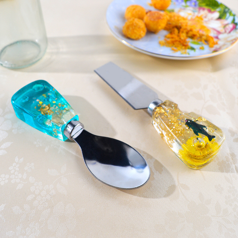 Dm379ナイフとフォーク樹脂金型食器収納ボックス輸送用シリ - Flower Preservation Resin のレビューと価格