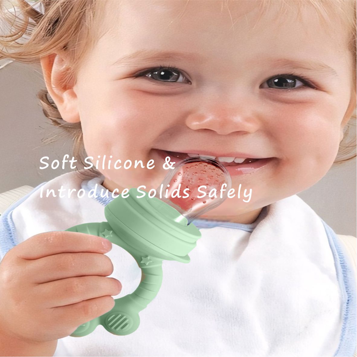 ベビーフルーツフードフィーダー＆フリーザーニブルトレイコンボ - Silicone Mold Tray のレビューと価格