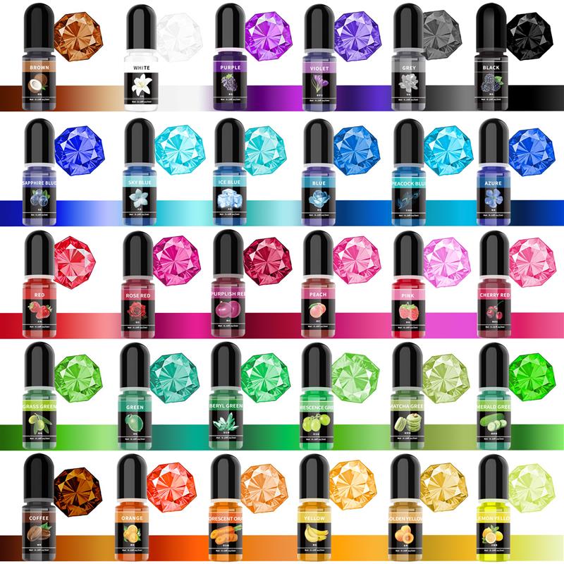 エポキシ樹脂顔料ボトル,液体着色染料ボトル,ユニバーサル,U - Epoxy Uv Resin Kit のレビューと価格