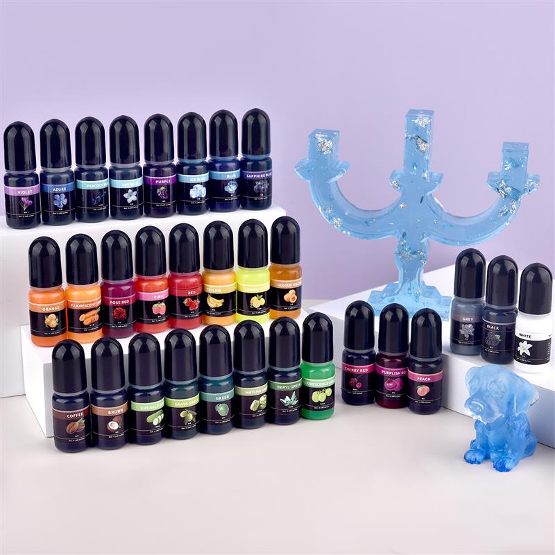 エポキシ樹脂顔料ボトル,液体着色染料ボトル,ユニバーサル,U - Epoxy Uv Resin Kit のレビューと価格