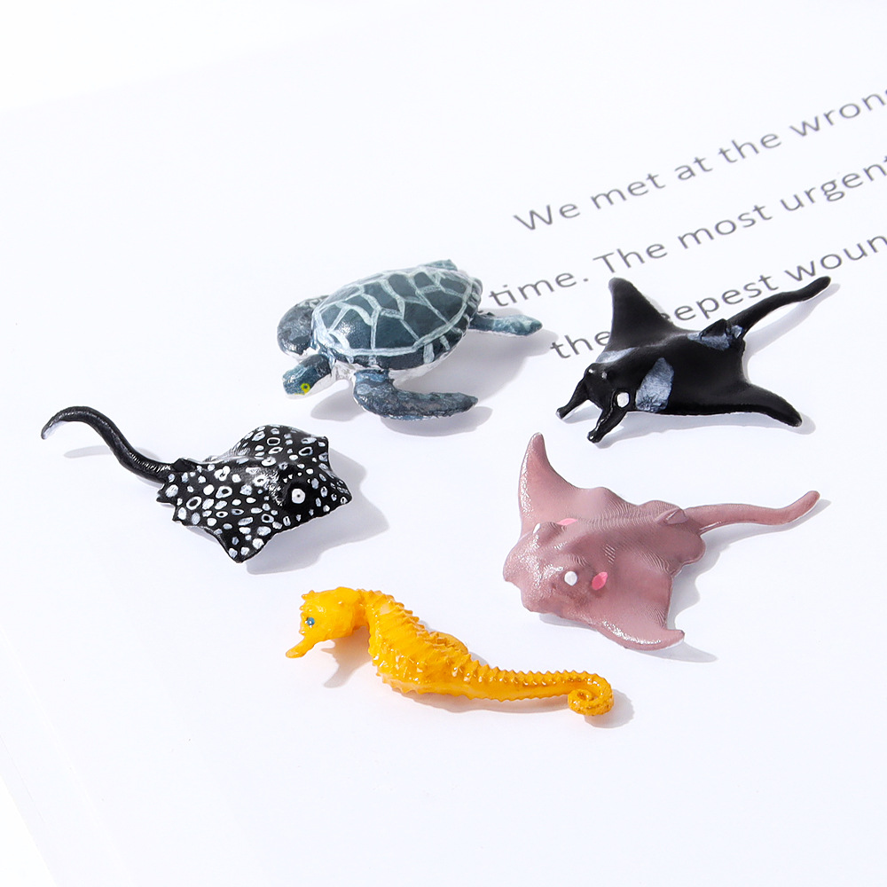 3DクラフトDIYミニ装飾海の動物アクションフィギュアおもち - Resin Craft Material のレビューと価格