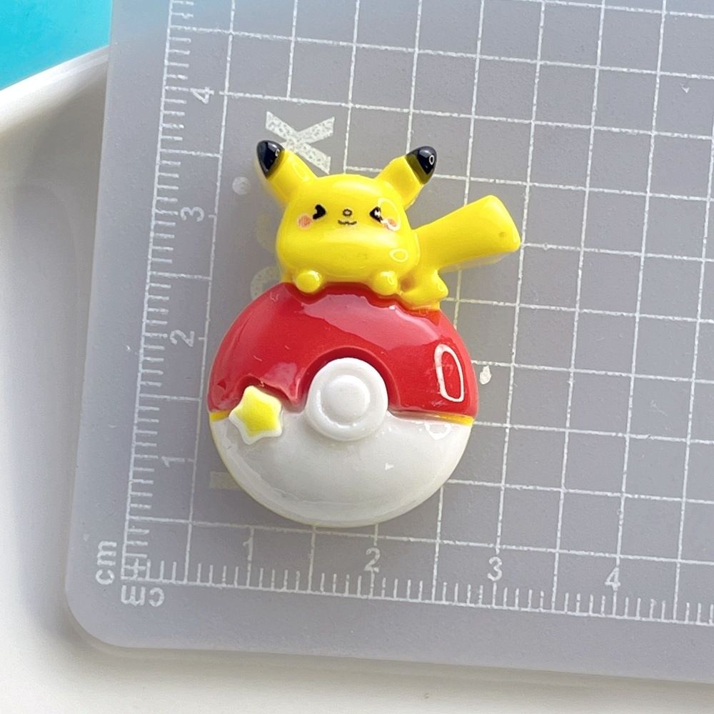 新しいDIYクラフト材料、漫画ポケモン用、樹脂製アクセサリー - Resin Craft Material のレビューと価格