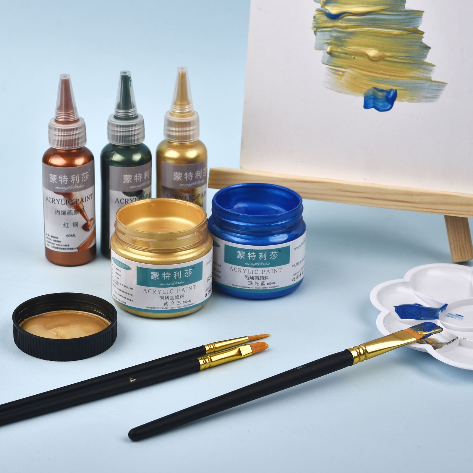 パールアクリルメタリックペイント,エポキシ樹脂アート顔料,ジ - Resin Pigment Set のレビューと価格