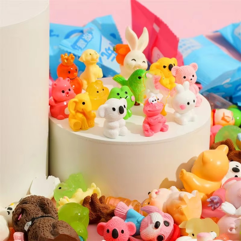 40 ピース/セットランダム漫画ブラインドボックス象動物ミニ - Resin Craft Ideas のレビューと価格