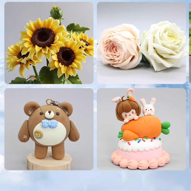 プロのレジンモデリングクレイキット、DIY透明人工花、初心者 - Resin Craft Kit のレビューと価格