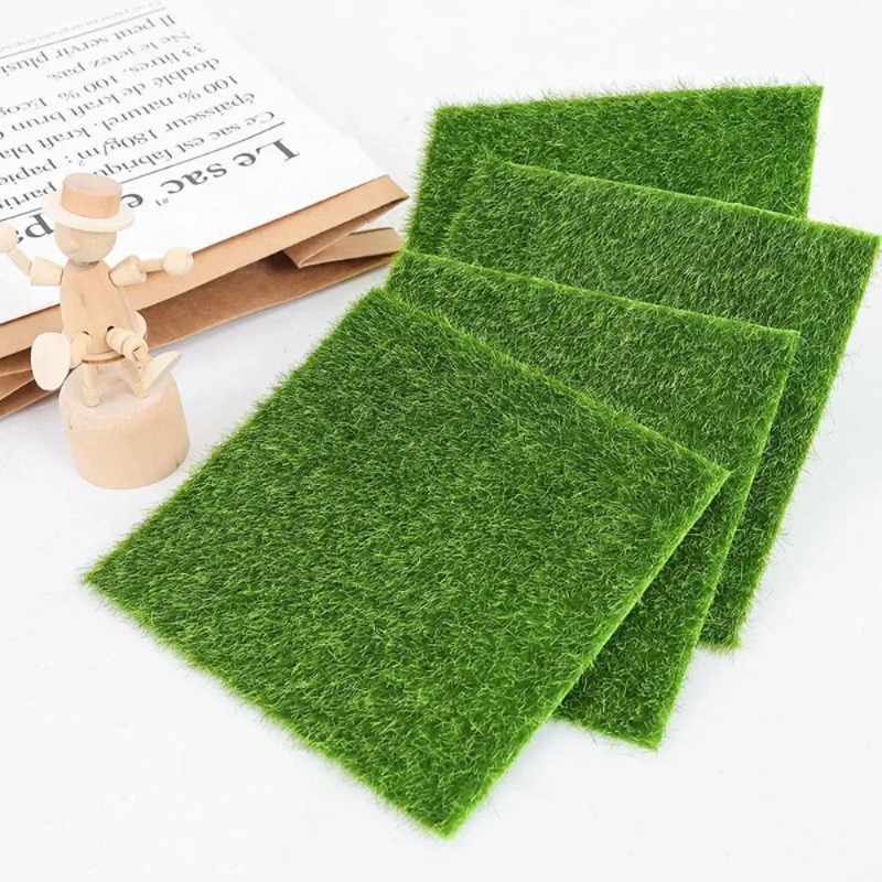 フェイクモスミニ人工芝生テラリウム盆栽ミニチュア DIY リ - Terrarium Moss Art のレビューと価格