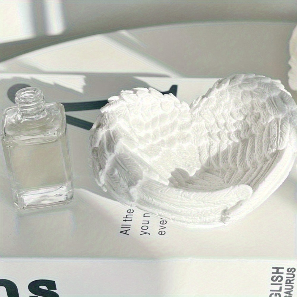 1個 エンジェルウィングハートシリコンモールド、レイヤードウ - Resin Craft Ideas のレビューと価格