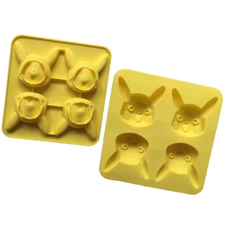 新しいピカチュウシリコンチョコレート型ペストリーパンケーキ型 - Silicone Mold Tray のレビューと価格