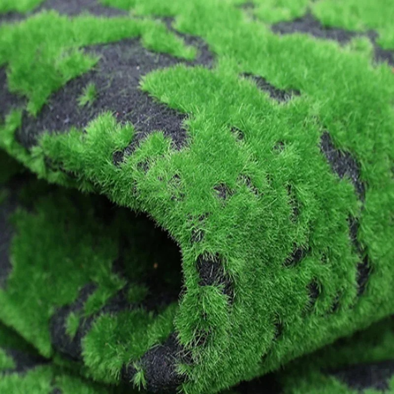 50X50cm人工芝ラグフェイクモス芝生ガーデン景観芝生ロー - Terrarium Moss Art のレビューと価格