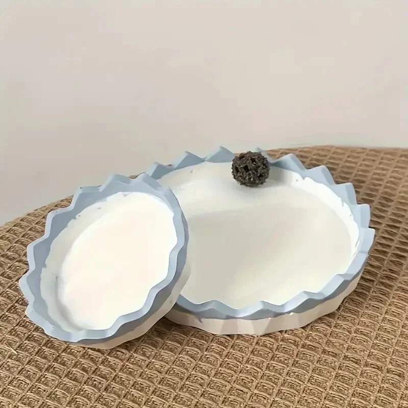 素晴らしいシリコンジュエリートレイ樹脂型、丸型ディッシュ型、 - Resin Craft Ideas のレビューと価格