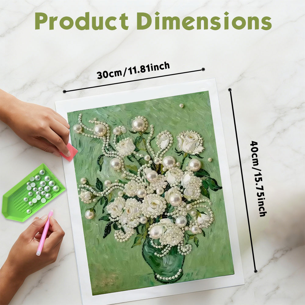 Huacan DIYパールアートペイントキット 大人と初心者 - Resin Craft For Beginners のレビューと価格