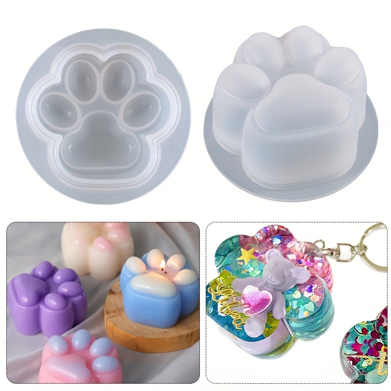 1 大型猫の足シリコンモールド、適用可能な DIY キャンド - Resin Craft Ideas のレビューと価格