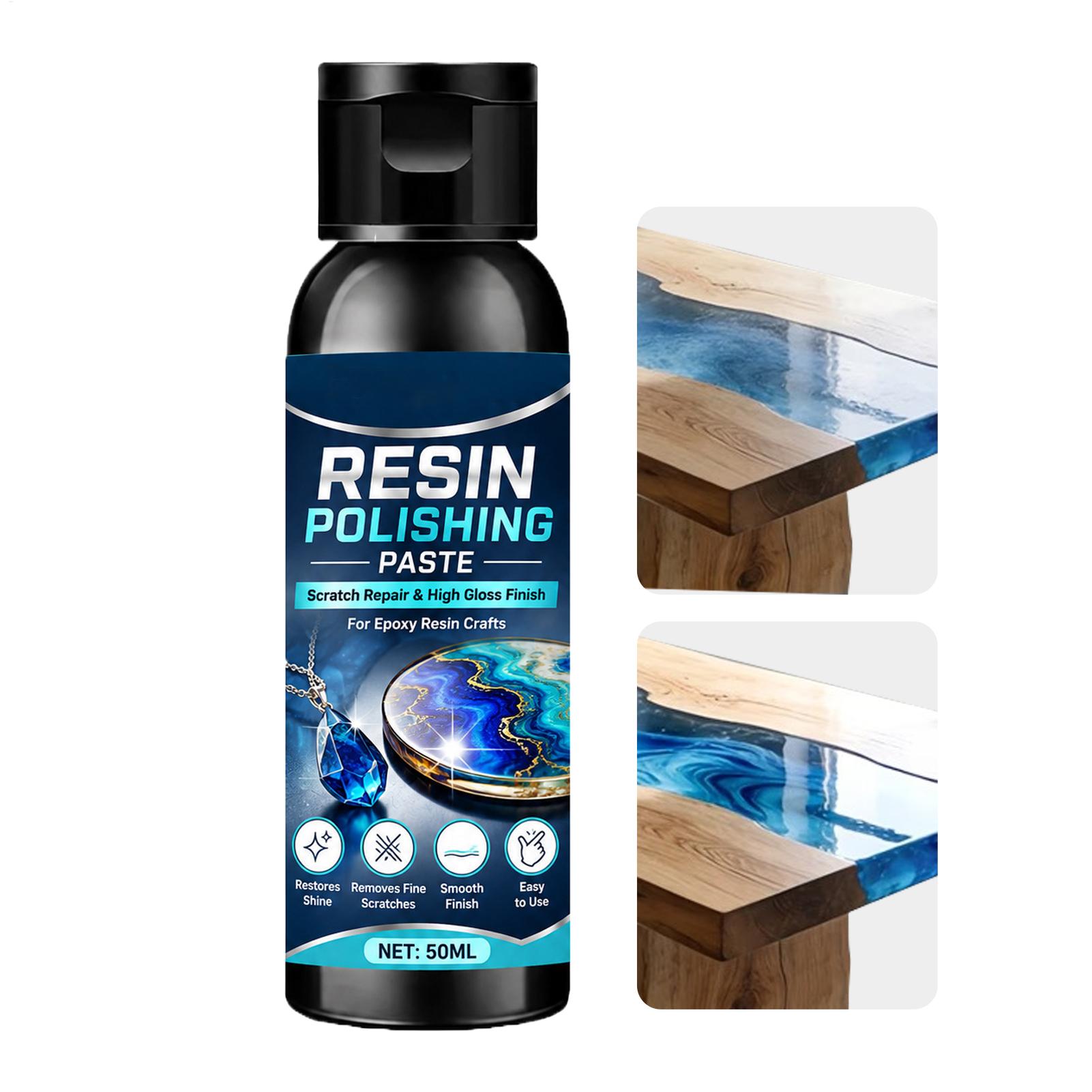 50 ミリリットル穏やかな長期持続樹脂研磨ペースト表面サンデ - Resin Craft Workshop のレビューと価格